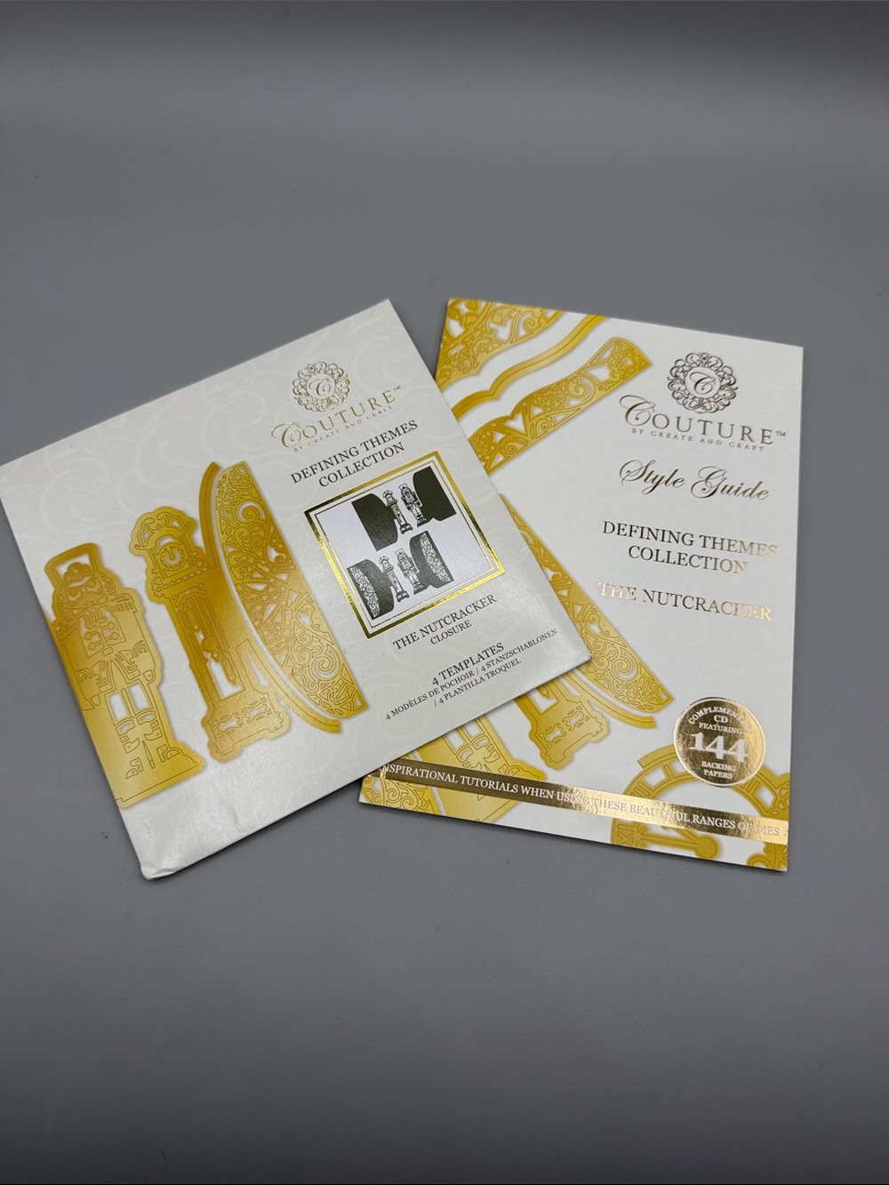 Couture by Create & Craft The Nutcracker Closure Template Dies &  Guide Book